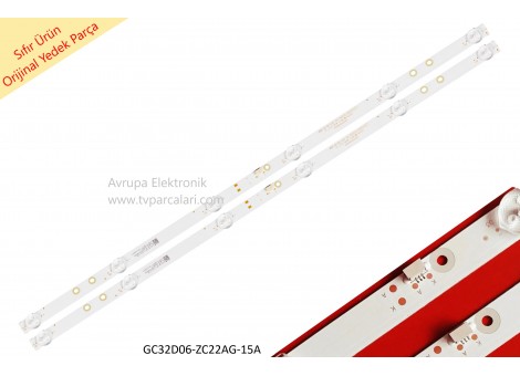 ALTUS AL32L 4960 4B, GRUNDIG 32GEH5900B Led bar, GC32D06-ZC22AG-15A, GC32D06-ZC22AG-15E Tv Panel ledleri ALTUS AL32L 4960 4B, GRUNDIG 32GEH5900B Led bar, GC32D06-ZC22AG-15A, GC32D06-ZC22AG-15E Tv Panel ledleri